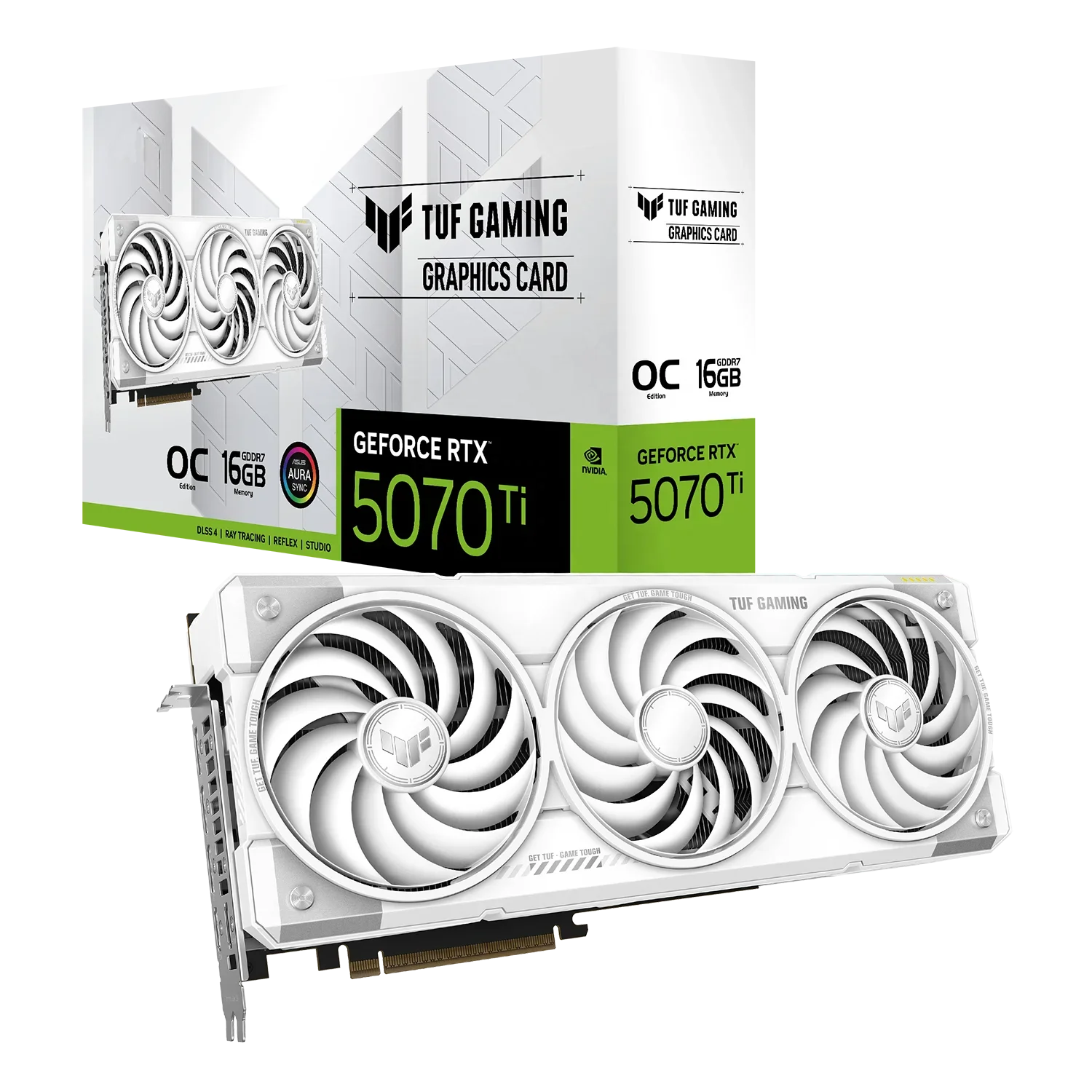 Triple Fan Gaming Graphics Card 16Gb - Nowa karta graficzna TUF Gaming GeForce