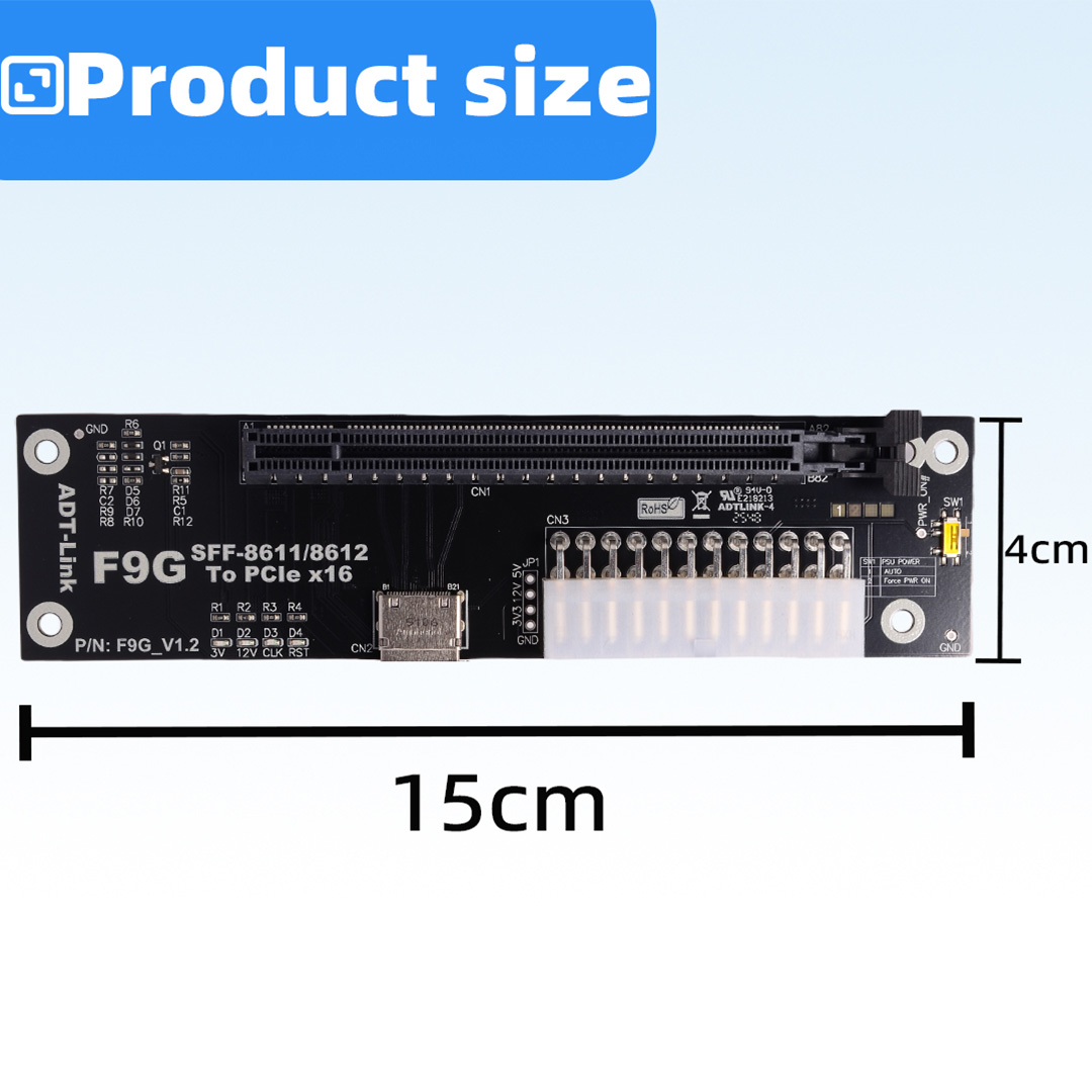 OCuLink SFF-8611 /8612 do PCIe – Oculink Egpu Dock Graphics Card recenzja i cena